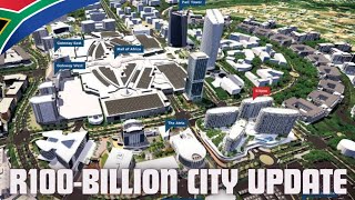 🇿🇦Exciting Construction Developments in Waterfall City✔️ [upl. by Eimmelc630]