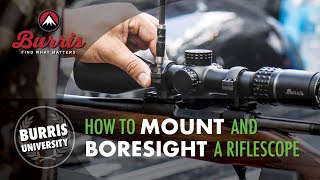 How to Mount and Boresight a Riflescope [upl. by Lehman]