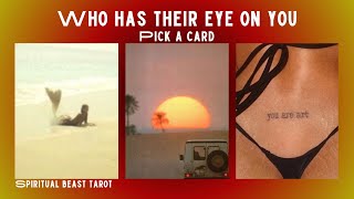 pick a card  who has their eye on you [upl. by Nothgierc]