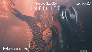 Halo Infinite  Misión 4 RecuperaciónTorre Legendario [upl. by Aniretake]