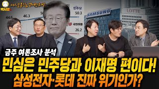 민심은 민주당과 이재명 편이다  삼성전자·롯데 진짜 위기인가 ft 김성완 이광수 박시동 고현준 [upl. by Graybill]