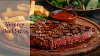 Perfect Beef Steak Recipe  Juicy and Flavorful Grilled Steak [upl. by Tnahsarp735]