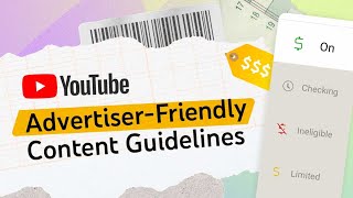 Advertiserfriendly Content Guidelines amp Yellow Monetization Icons [upl. by Errehs208]