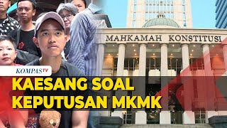 Kata Kaesang Apa Pun Putusan MKMK PSI Tetap Komitmen Dukung Prabowo [upl. by Uokes]