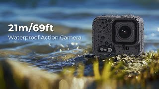 Introducing Kentfaith Underwater Action Camera 21m Caseless Waterproof 4K 60FPS [upl. by Augustin]