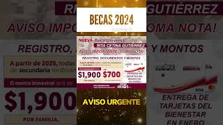 📌💰De esta manera se hará el registro a la Beca Universal Rita Cetina Gutiérrez Nivel Básico [upl. by Lavona601]