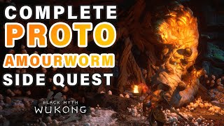 How to Complete ProtoAmourworm Side Quest ► Black Myth Wukong [upl. by Suravat]