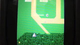 Lets Play Xevious on the Jakks Pacific Retro Arcade Featuring PacMan Namco Plug n Play [upl. by Noirad]