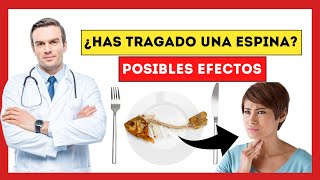 😰¿Qué Pasa si te Tragas una Espina de Pescado Esto es lo que OCURRE a tu CUERPO [upl. by Yedoc]