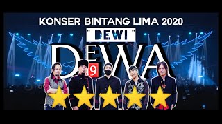 DEWA19 ft ONCE  DEWI 20TH KONSER BINTANG LIMA [upl. by Farrel]