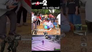 TANK VS HUNTER EN LA VIDA REAL  Left 4 Dead 2 l4d l4d2 hunter tank memes vs diferencias [upl. by Aisayt]