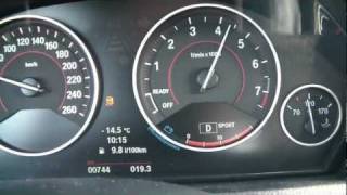 BMW 335i F30 acceleration and review  Automotonewscz [upl. by Vescuso]