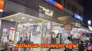 Ratnagiri City Night View Captured In 4k beautiful City in Konkan [upl. by Alyam]