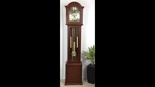 Clock Strike Sound Tempus Fugit Long Case Westminster Grandmother  Item 765  Adelaide Clocks [upl. by Costanza]