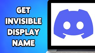 How To Get Invisible Display Name On Discord 2024  Customize Your Discord Profile [upl. by Sakiv653]