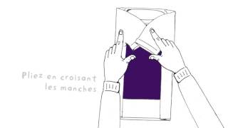 Comment emballer son Tshirt pour Noël  JPG Astuces [upl. by Porcia176]