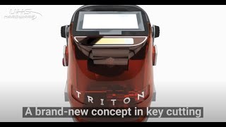 The Best Key Cutting Machine Triton Key Cutter from Lock Labs Inc [upl. by Tomasine475]