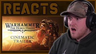 WARHAMMER The Horus Heresy Cinematic Trailer Royal Marines Reacts [upl. by Shaver601]