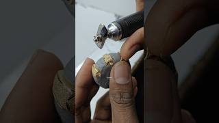 Gold Butti cutting new design amirulhoque jewelry shorts gold video buti viral making [upl. by Nayk]