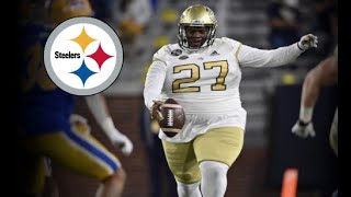 The Largest Punter to Ever Exist 😈  Pressley Harvin III Highlights ᴴᴰ Welcome to Pittsburgh [upl. by Aem]