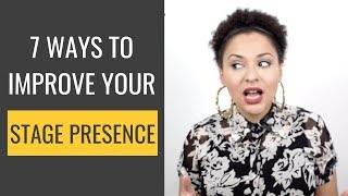 Stage Presence for Singers  Tips for Performing on Stage [upl. by Arsi]