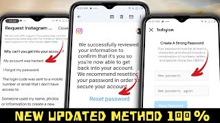 NEW How to Recover Hacked Instagram Account Password without Email amp Phone Number 2024 [upl. by Osgood]