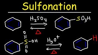 Sulfonation of Benzene amp Desulfonation Reaction Mechanism  Aromatic Compounds [upl. by Nasia]