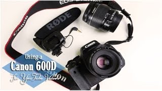 Canon 600D Tutorial For YouTube Videos  Lilac Ghosts [upl. by Nivra47]