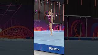 Angelina Melnikova  Floor Exercise  Part 2  RGymnastics Championships 2024 [upl. by Sprung394]