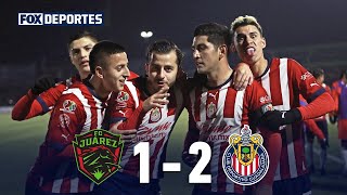 FC Juarez 1  2 Chivas  HIGHLIGHTS  Liga MX J4  Clausura 2023 [upl. by Roselia999]