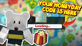 NEW OP HONEYDAY CODE  BEE SWARM SIMULATOR UPDATE [upl. by Yot]