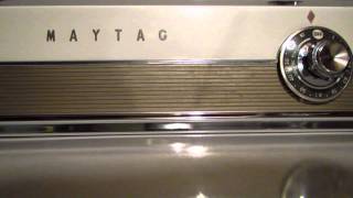 MAYTAG DRYER EARLY 1960S MINT CONDITION NEVER USED [upl. by Ellirpa]