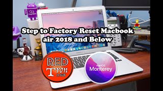 Step to Factory reset MacBook Air 2018 and below [upl. by Briano]