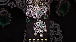 Have a glimpse of the beautiful bridal set  Balaji Jewellery Punjagutta  91 9951422120 [upl. by Notsirb114]