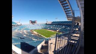 EverBank Field Jacksonville Jaguars Jacksonville Florida [upl. by Nodnek999]