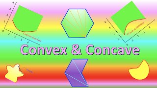 Convex or Concave  How to Identify Convex or Concave Shapes  Science and Math Education for Kids [upl. by Joachim]