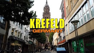 KREFELD GERMANY  A RELAXING CITY WALKING TOUR IN 4K [upl. by Bailar733]