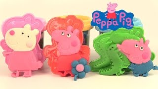 Play Doh Peppa Pig Pâte à modeler Jouets pour petits Suzy Peppa George [upl. by Madox585]