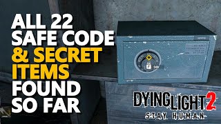 All Safe Code Dying Light 2 [upl. by Arebma]