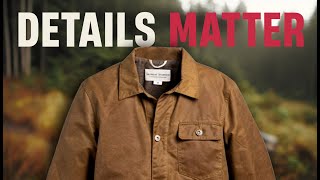 Thursday Boot Company Waxed Canvas Field Jacket REVIEW [upl. by Aihseyk909]