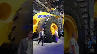 Largest tire in mining Firestone 7070R57 on LeTourneau L2350 [upl. by Sucramed]