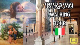 TERAMO ITALY HD WALKING TOUR a thorough walk in an unexpected gem of history and culture in Abruzzo [upl. by Notsirhc]