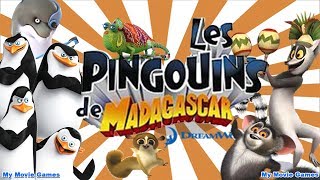 PINGOUINS DE MADAGASCAR FRANCAIS FILM COMPLET JEU Dreamworks Les Pingouins de Madagascar Movie Game [upl. by Retrop]