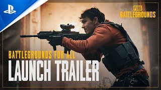 PUBG  Battlegrounds for All Launch Trailer  PS4 [upl. by Dorrahs]