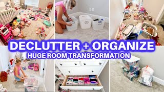 ROOM DECLUTTER  ORGANIZE  CLEAN WITH ME  CLEANING MOTIVATION CLOSET ORGANIZATION JAMIES JOURNEY [upl. by Sibell]