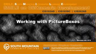 CXamarin Cohort 01O  Working with PictureBoxes 2019 [upl. by Chura]