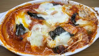 Delicious Oven stuffed pasta recipe foryou shortcooking italianfood pasta mozzarella [upl. by Compton]