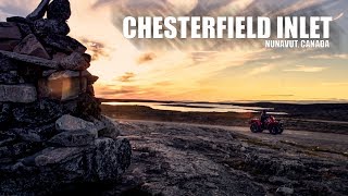 Making tea out on the land with Inuit Hunter Mark  Chesterfield Inlet  Nunavut Canada [upl. by Arykahs]