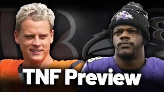 Bengals vs Ravens  Week 10 TNF LIVE Preview [upl. by Kenweigh]