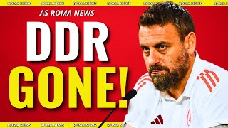 BREAKING DE ROSSI SACKED [upl. by Iviv21]